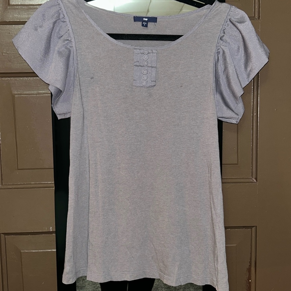 Grey blouse by the Gap; small